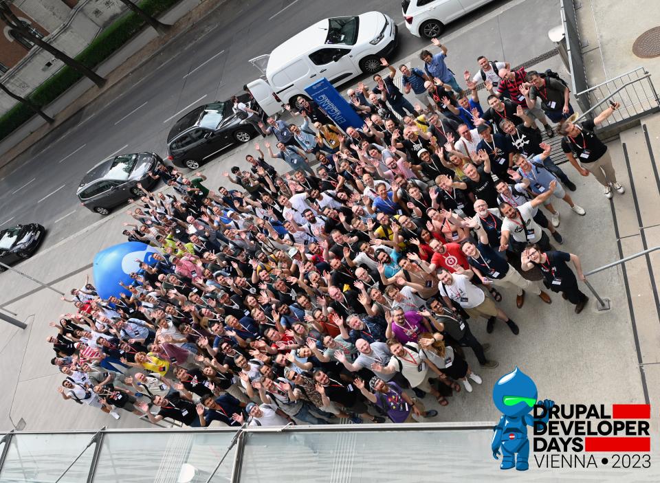 Photo officielle des Drupal Dev Days Vienna 2023